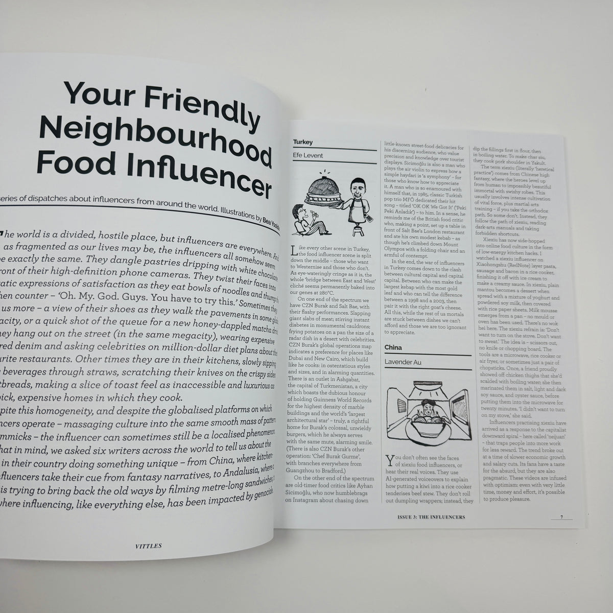 Vittles #3 - The Influencers Issue