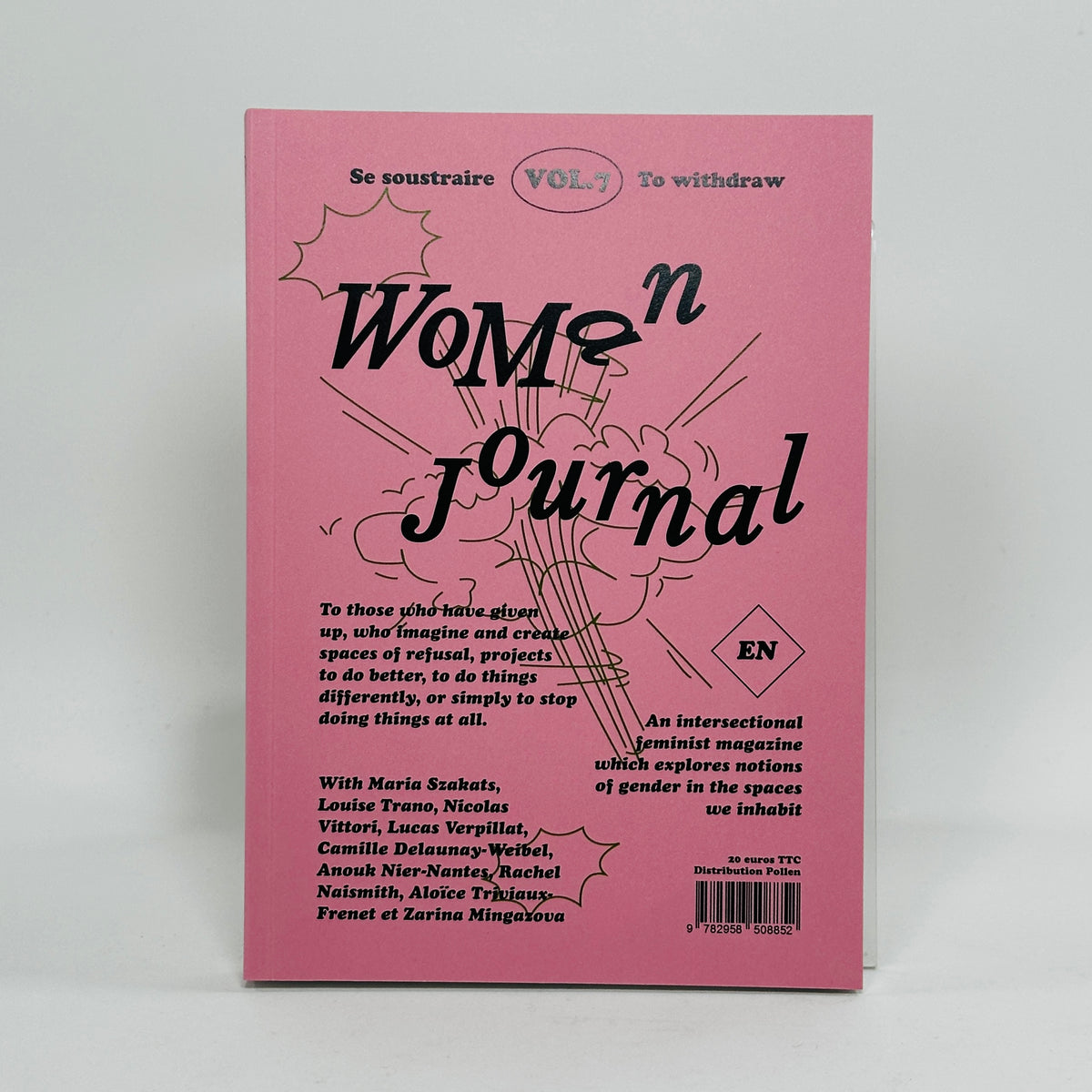 Woman Journal #7 To Withdraw