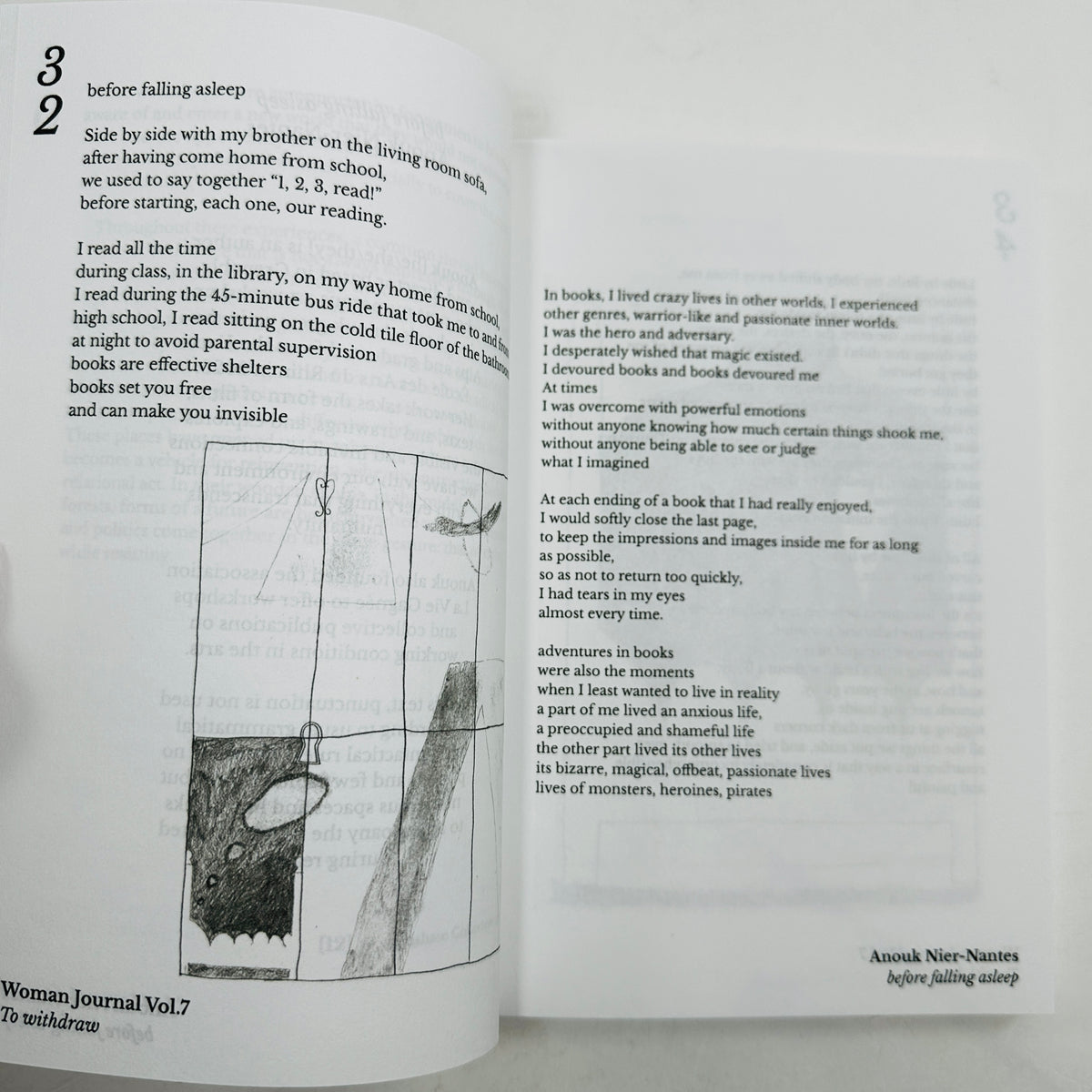 Woman Journal #7 To Withdraw