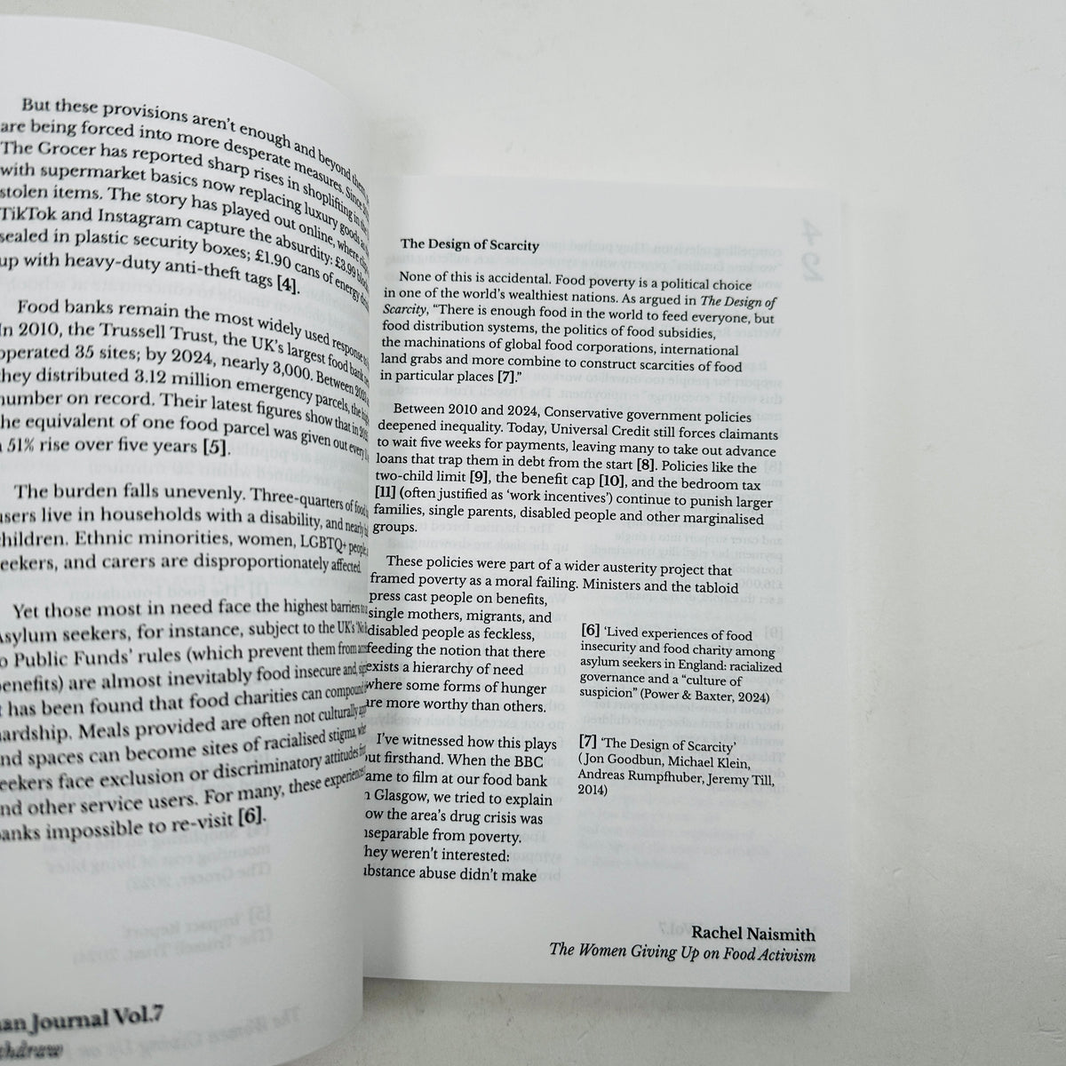 Woman Journal #7 To Withdraw