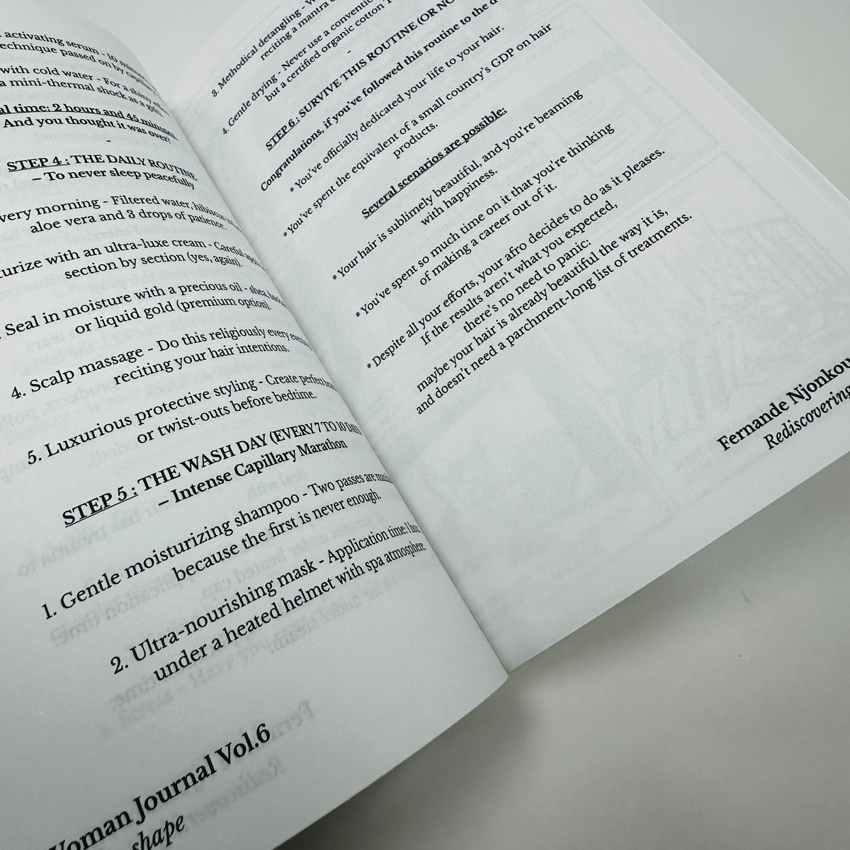 Women Journal #6 - Back in Shape