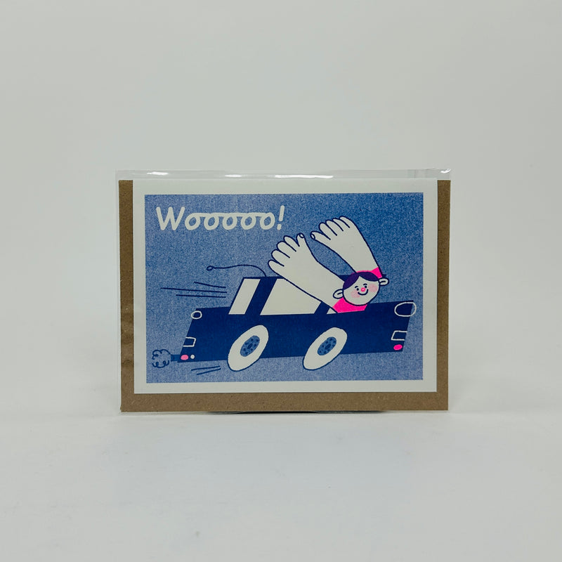 Wooooo! - Rebecca Buchanan Card