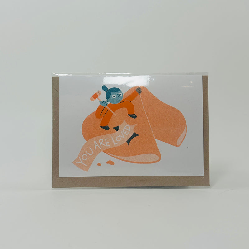 You Are Loved Fortune Cookie - Lauren Morsley Card