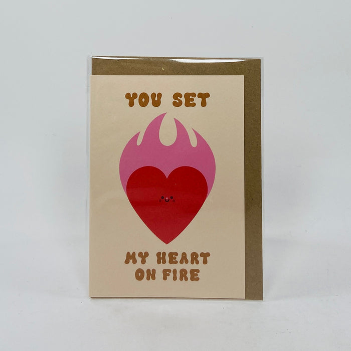 You Set My Heart on Fire - Rumble Cards