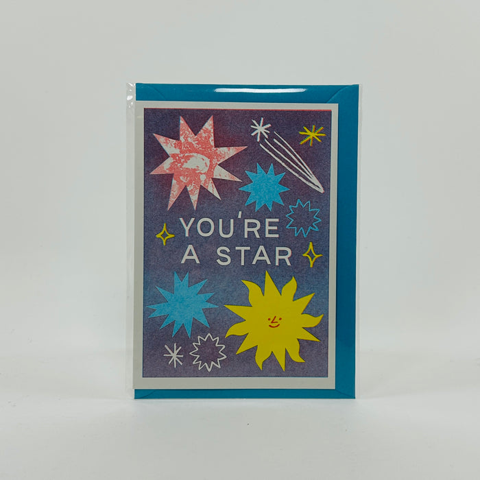 You're A Star - Lizzie Lomax Card