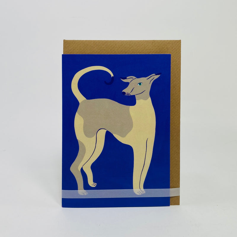 Young Dog on Blue - Evermade Card