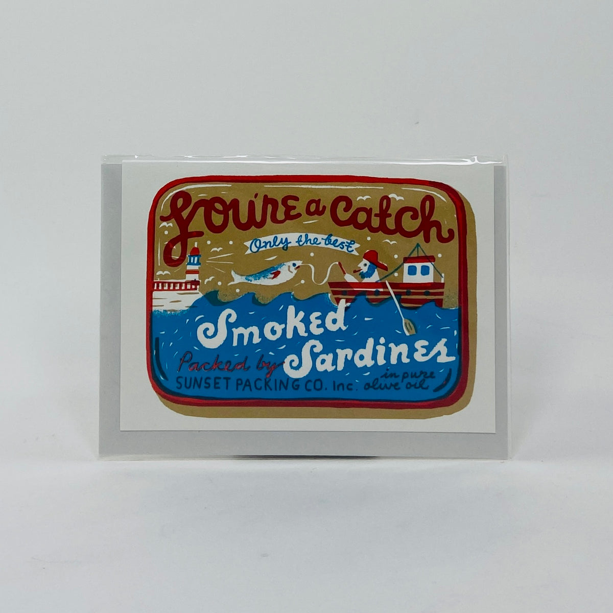 Your A Catch Sardines - The Printed Peanut Card