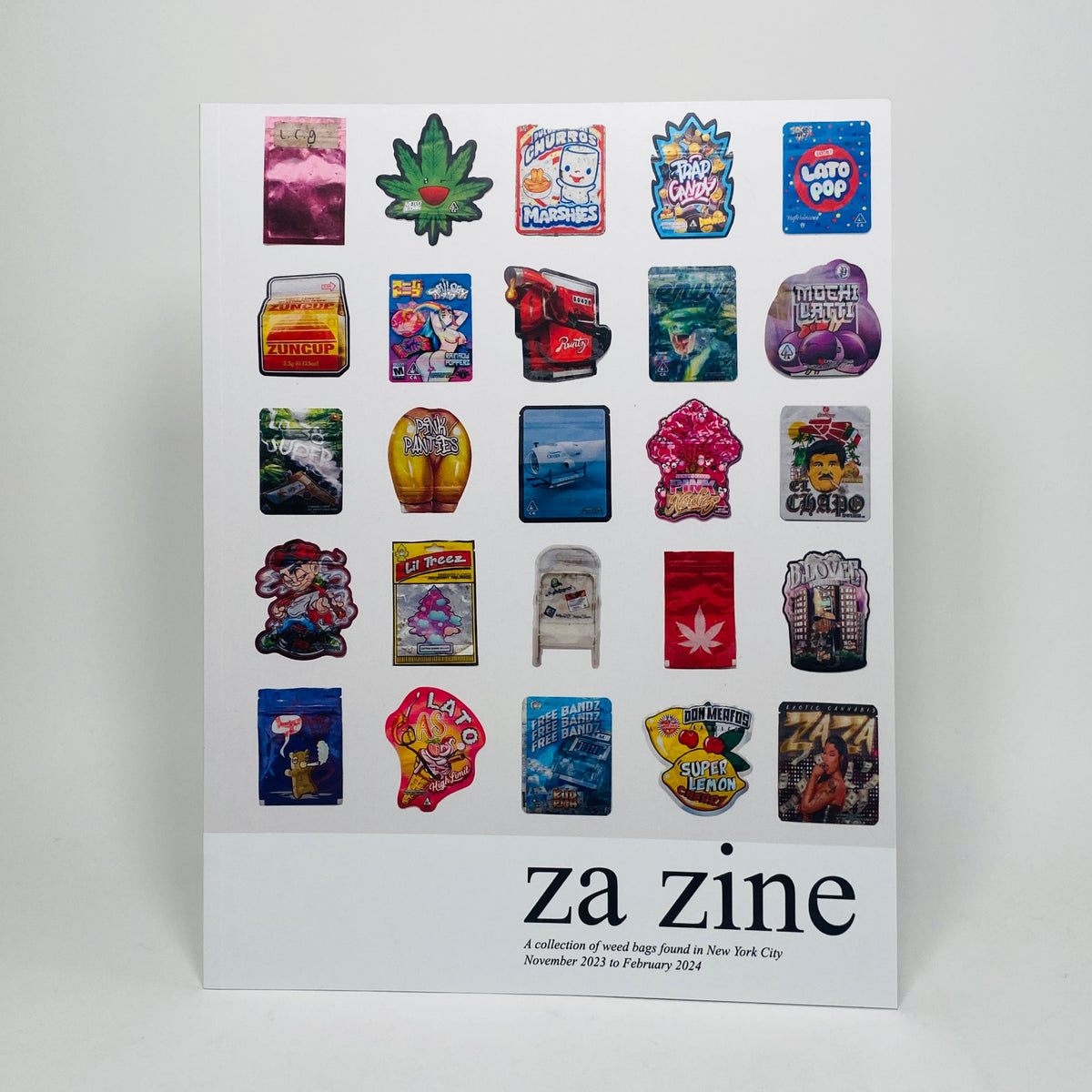 Za Zine - A Collection of Weed Bags Found in New York