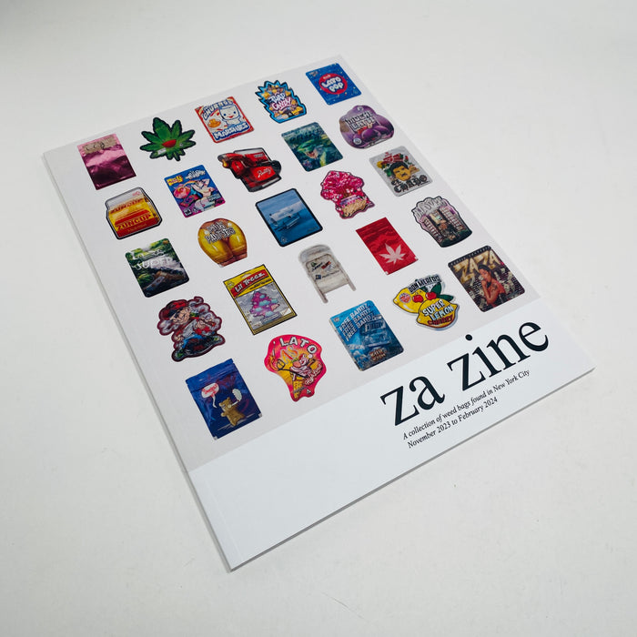 Za Zine - A Collection of Weed Bags Found in New York