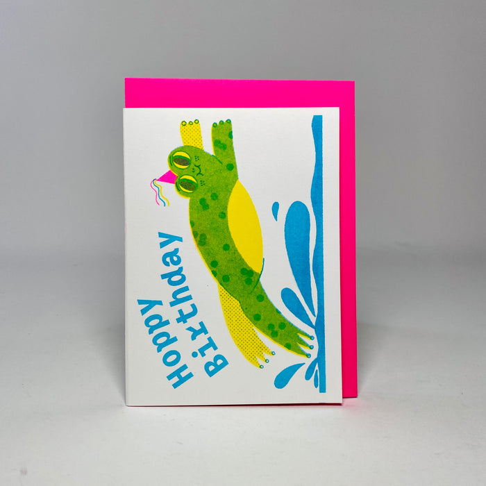 Birthday Frog - Rebecca Buchanan Card