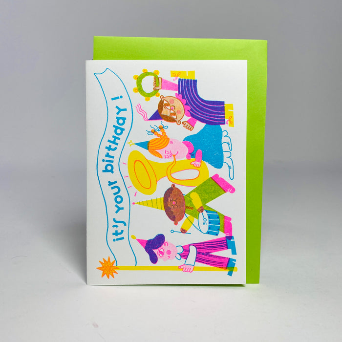 Birthday Parade - Rebecca Buchanan Card