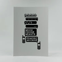Brick Phone Beauty - Graphic Archive