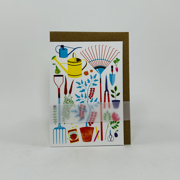 Garden Tools - Printer Johnson Card