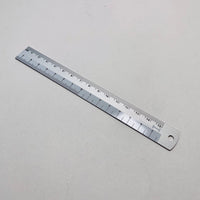 Hightide Aluminium 15cm Ruler - White