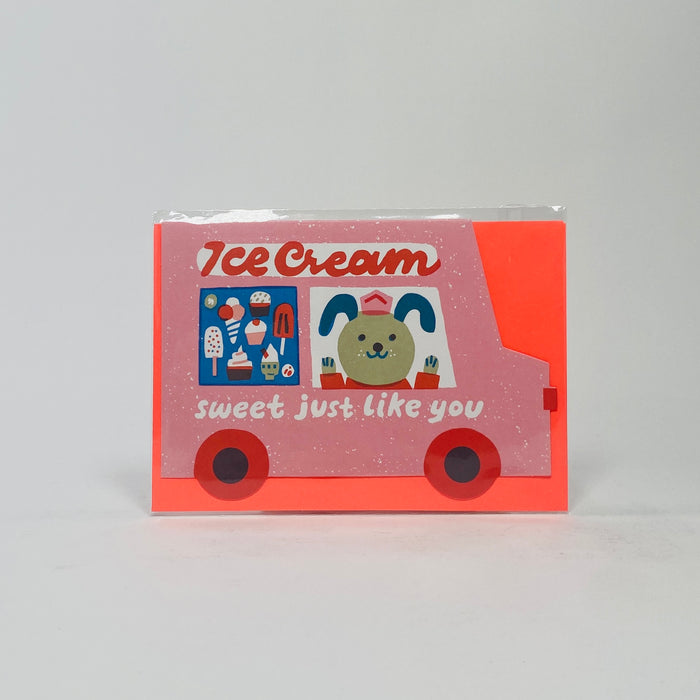 Ice Cream Van - The Printed Peanut Card