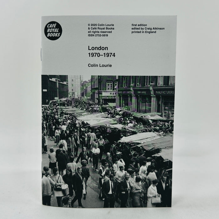 Colin Lourie - London 1970–1974