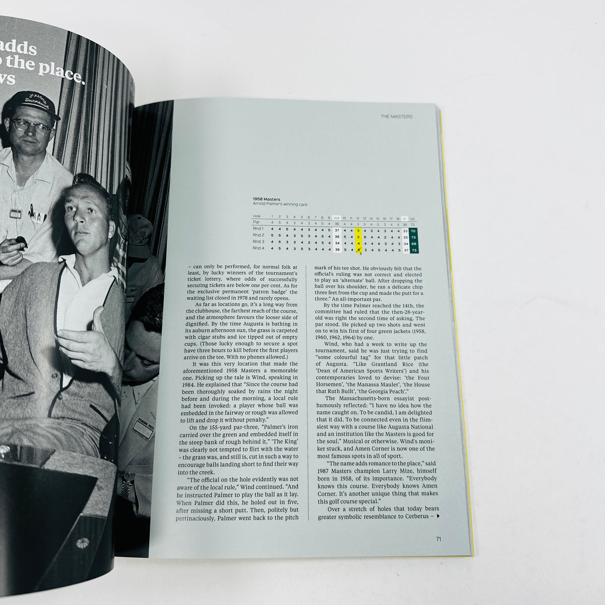 Pitch #15 – 90th Masters Golf Collector’s Edition