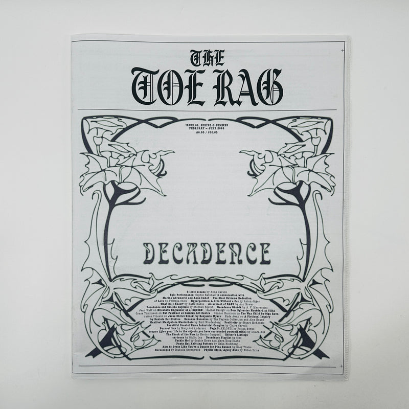 The Toe Rag #8 - Spring/Summer – UNITOM