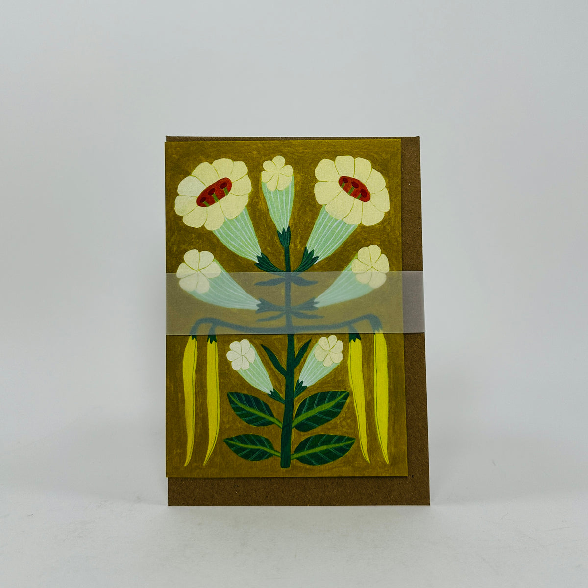 Whimsical Flowers #2 - Printer Johnson Card