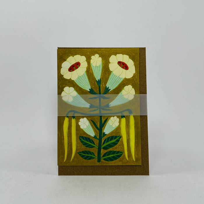 Whimsical Flowers #2 - Printer Johnson Card