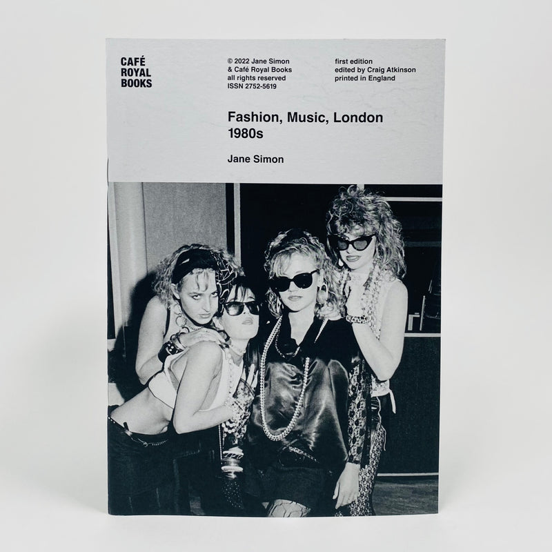 Fashion, Music, London 1980s - Jane Simon