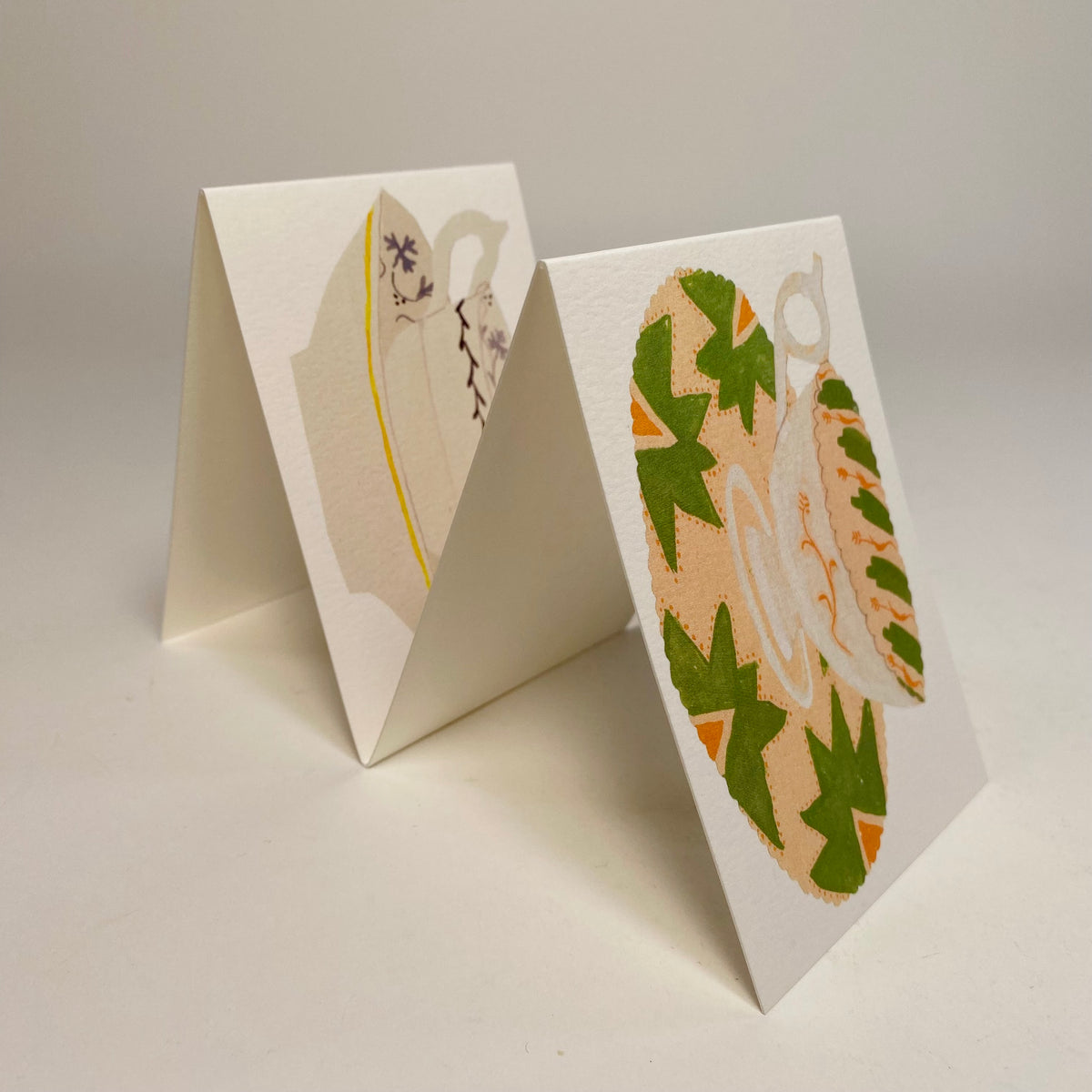 Cups and Saucers - Hadley Card