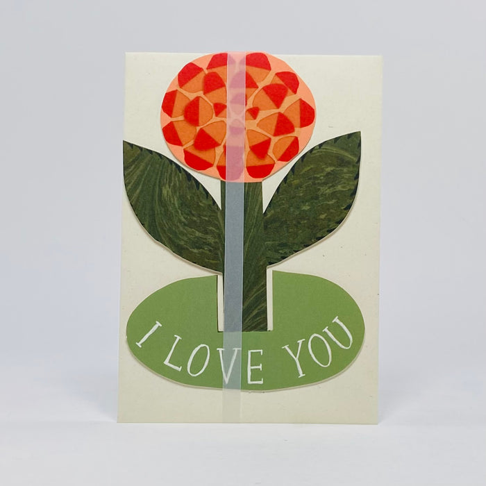 I Love You Rose Stand-Up Card - Hadley Card