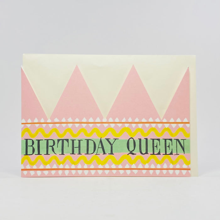Birthday Queen Party Hat - Hadley Card