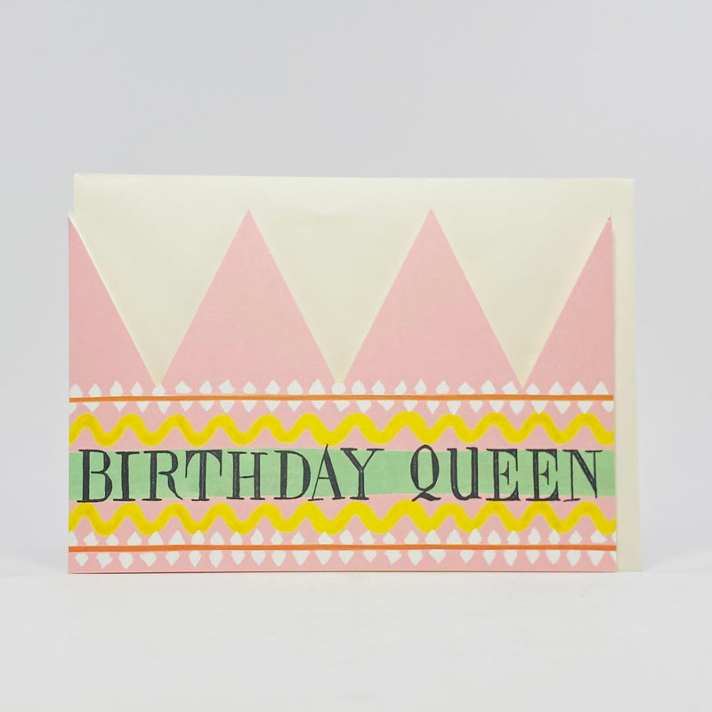 Birthday Queen Party Hat - Hadley Card
