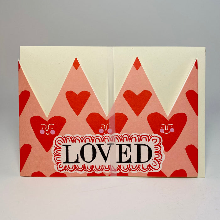 Loved Party Hat - Hadley Card