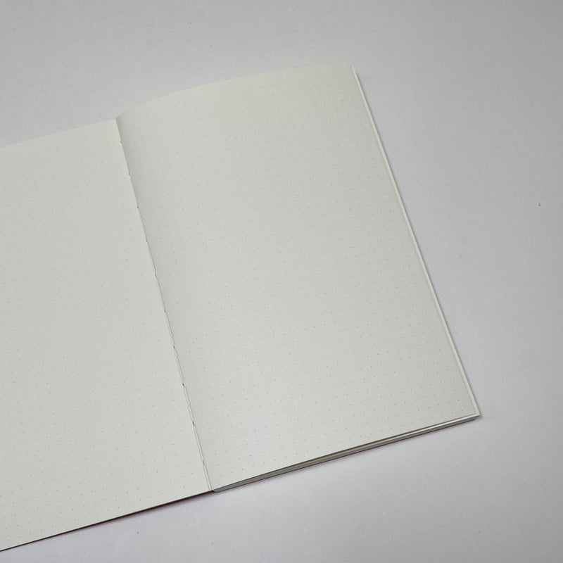 Pith Yuzu Notebook Black - Dot Grid