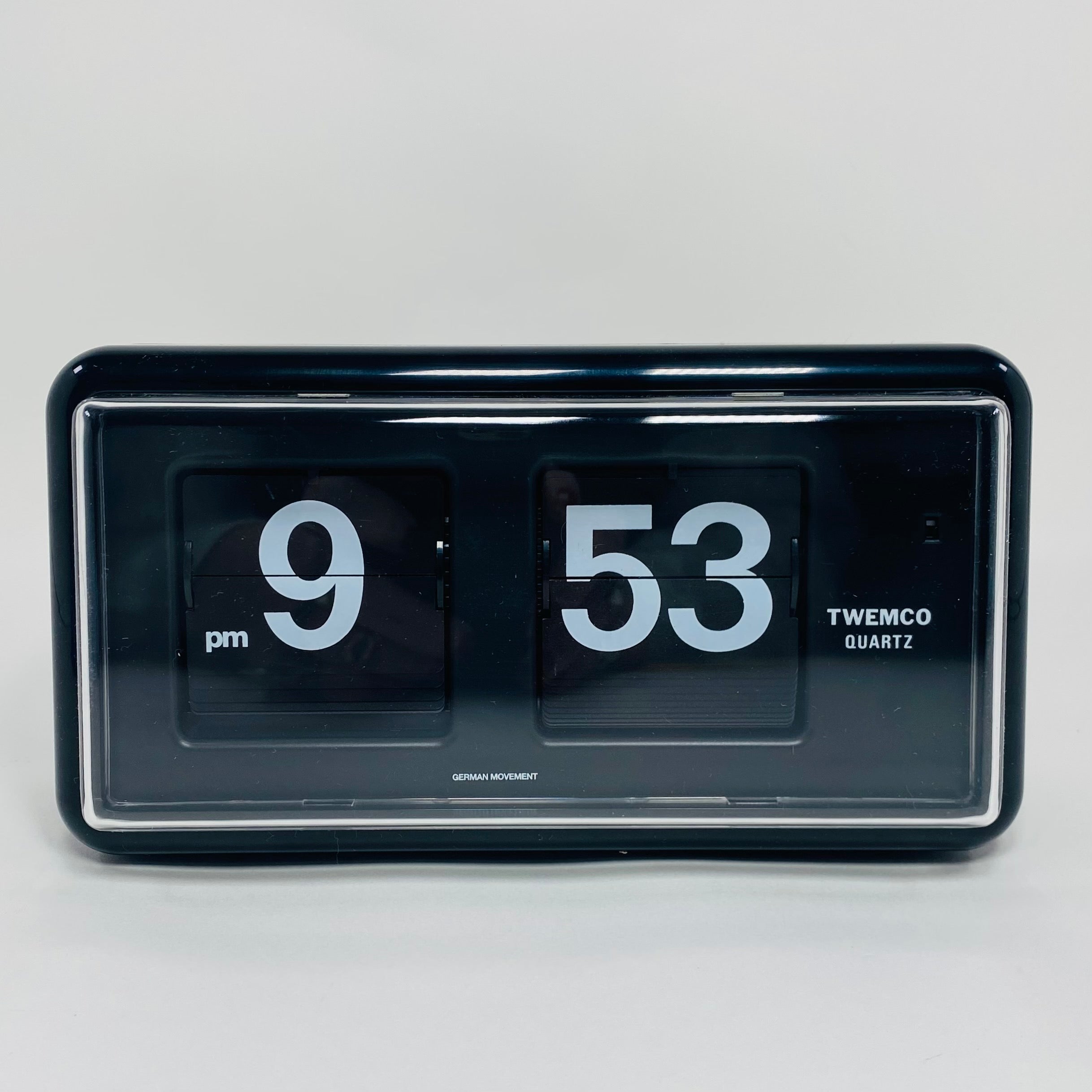 インテリア時計 twemco QT-30 Digital Quartz Table Clock TWEMCO Flip Clock QT-30 Black – UNITOM