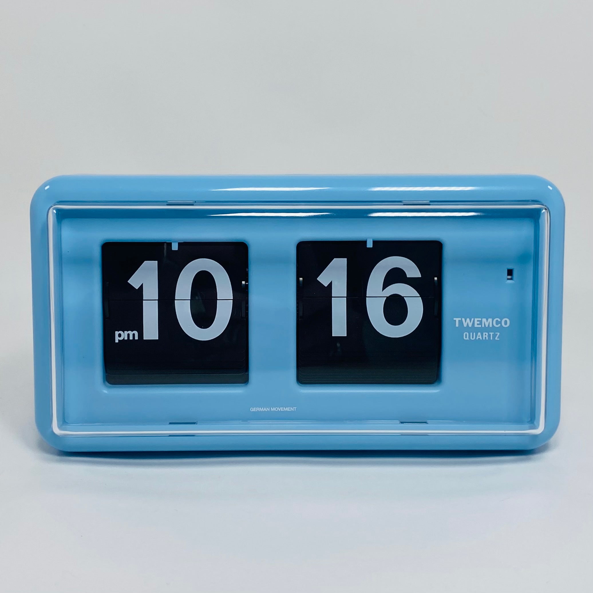 TWEMCO QT-30 デジタル置時計 ブルー TWEMCO Flip Clock QT-30 Blue – UNITOM