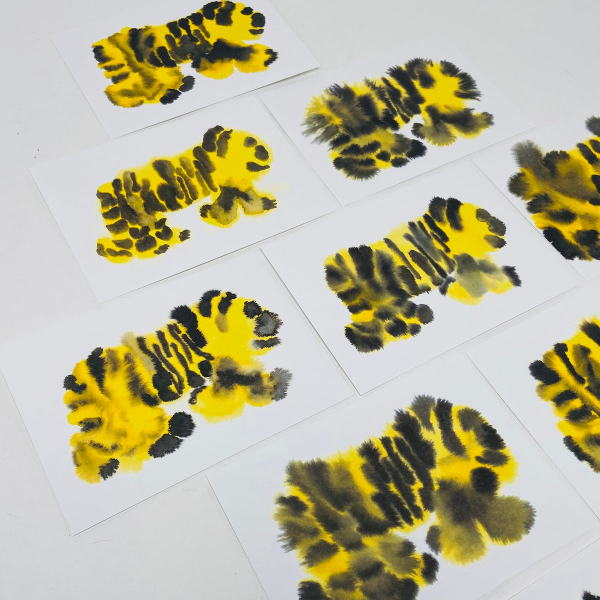 Tiger Postcard Set